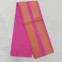 Twokart Cotton 265 GSM Bath, Face, Hair, Hand, Beach Gamcha  - Magenta / Fuchsia, Free