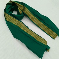 Twokart Cotton 265 GSM Bath, Face, Hair, Hand, Beach Gamcha  - Free Size, Pine Green