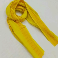 Twokart Cotton 265 GSM Bath, Face, Hair, Hand, Beach Gamcha  - Free Size, Yellow