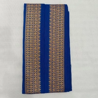 Twokart Cotton 265 GSM Bath, Face, Hair, Hand, Beach Gamcha  - Free Size, Blue
