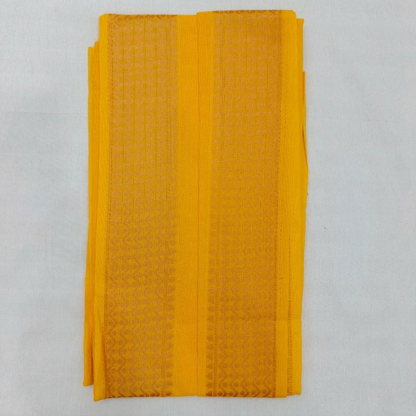 Twokart Cotton 265 GSM Bath, Face, Hair, Hand, Beach Gamcha  - Free Size, Yellow