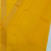 Twokart Cotton 265 GSM Bath, Face, Hair, Hand, Beach Gamcha  - Free Size, Yellow