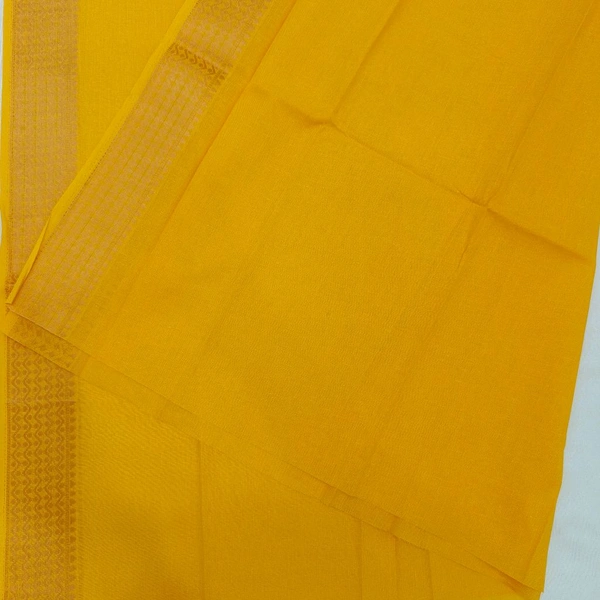 Twokart Cotton 265 GSM Bath, Face, Hair, Hand, Beach Gamcha  - Free Size, Yellow