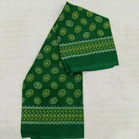Twokart Cotton 265 GSM Bath, Face, Hair, Hand, Beach Gamcha (Green) Chanderi Gamchha - Free Size, Pine Green