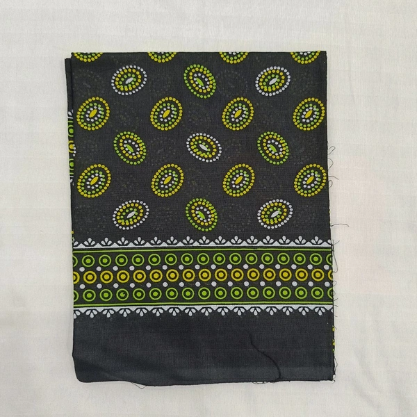 Twokart Cotton 265 GSM Bath, Face, Hair, Hand, Beach Gamcha (Black) Chanderi Gamchha - Free Size, Black