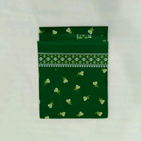 Twokart Cotton 265 GSM Bath, Face, Hair, Hand, Beach Gamcha (Green) Chanderi Gamchha - Free Size, Green