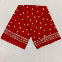 Twokart Cotton 265 GSM Bath, Face, Hair, Hand, Beach Gamcha (Red) Chanderi Gamchha - Free Size, Red