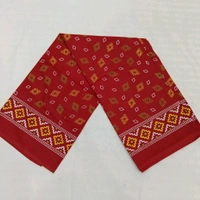 Twokart Cotton 265 GSM Bath, Face, Hair, Hand, Beach Gamcha (Red) Chanderi Gamchha - Free Size, Red