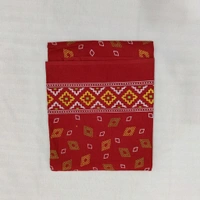 Twokart Cotton 265 GSM Bath, Face, Hair, Hand, Beach Gamcha (Red) Chanderi Gamchha - Free Size, Red