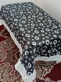 Twokart Floral 4 Seater Table Cover (,Multicolor, PVC) - 4 Seater