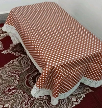 Twokart Floral 4 Seater Table Cover (,Multicolor, PVC) - 4 Seater
