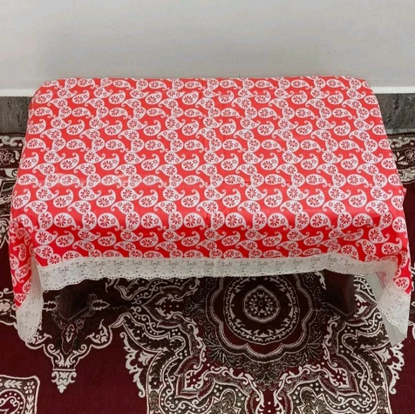 Twokart Floral 4 Seater Table Cover (,Multicolor, PVC) - 4 Seater