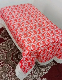 Twokart Floral 4 Seater Table Cover (,Multicolor, PVC) - 4 Seater