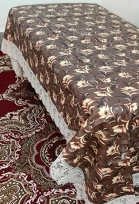 Twokart Floral 4 Seater Table Cover (,Multicolor, PVC) - 4 Seater