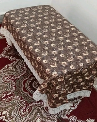 Twokart Floral 4 Seater Table Cover (,Multicolor, PVC) - 4 Seater
