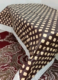 Twokart Floral 4 Seater Table Cover (,Multicolor, PVC) - 4 Seater