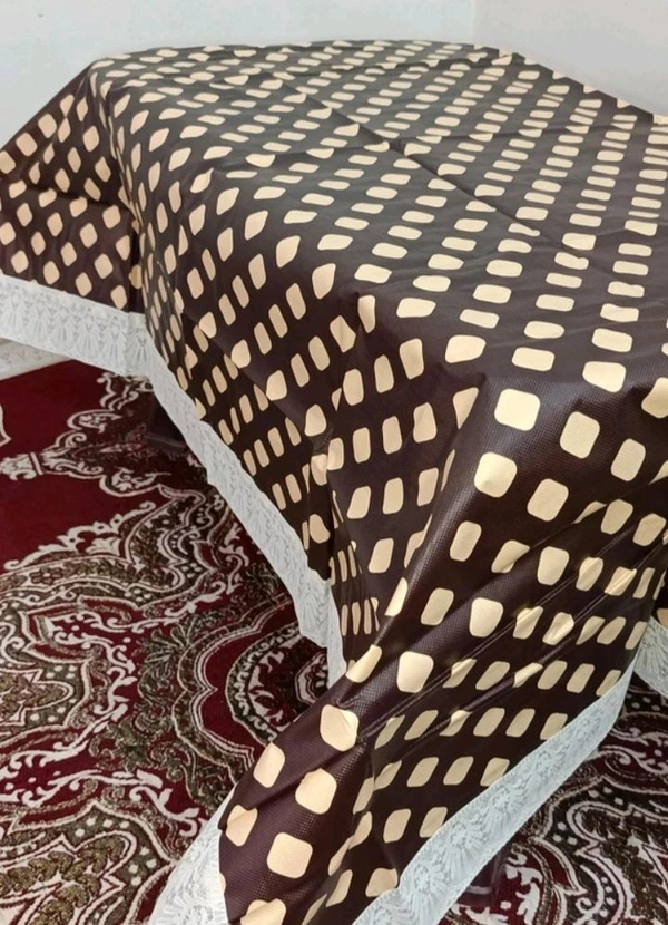 Twokart Floral 4 Seater Table Cover (,Multicolor, PVC) - 4 Seater