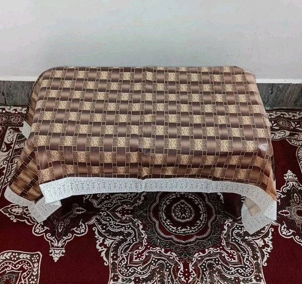 Twokart Floral 4 Seater Table Cover (,Multicolor, PVC) - 4 Seater