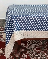Twokart Floral 4 Seater Table Cover (,Multicolor, PVC) - 4 Seater