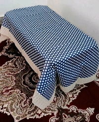 Twokart Floral 4 Seater Table Cover (,Multicolor, PVC) - 4 Seater