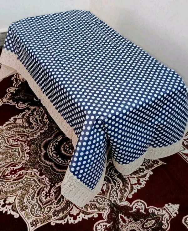 Twokart Floral 4 Seater Table Cover (,Multicolor, PVC) - 4 Seater