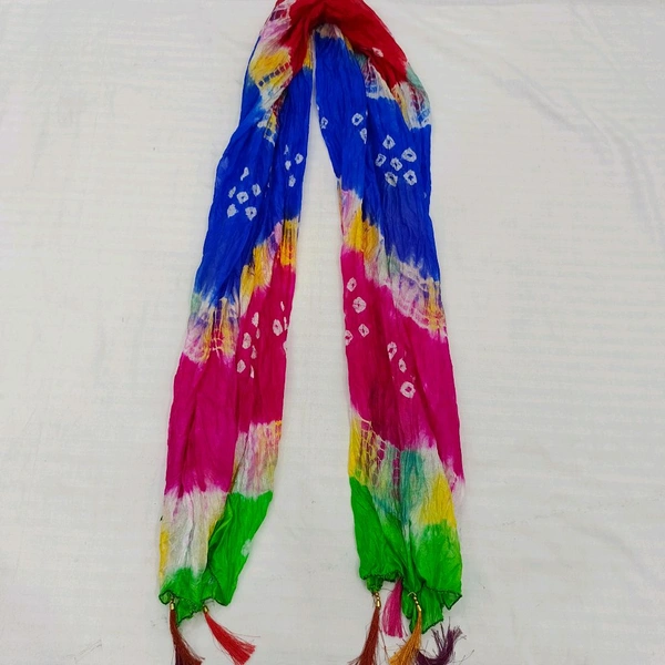 Twokart Poly Chanderi Printed Women Duppata (MultiColor, 2.25) Pack Of 1 Duppata  - 2.25, Gold