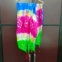 Twokart Poly Chanderi Printed Women Duppata (MultiColor, 2.25) Pack Of 1 Duppata  - 2.25, Gold