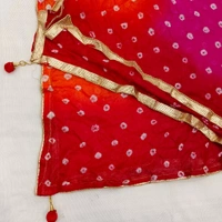 Twokart Art Silk Printed Women Duppata (Multicolor, 2.25) Pack Of 1 - 2.25, Japanese Laurel