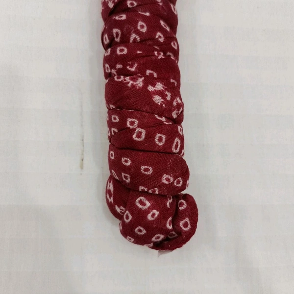Twokart Pure Cotton Printed Women Duppata (Maroon, 2.25) Pack Of 1 - 2.25, Maroon