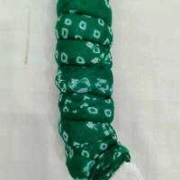 Twokart Pure Cotton Printed Women Duppata (Green, 2.25) Pack Of 1 - 2.25, Pine Green