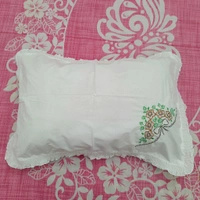 Twokart Hand Embroidery Cushion & Pillow Cover (Pack Of 2, White) (Pillow20) - White, 51×70