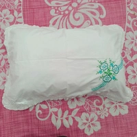 Twokart Hand Embroidery Cushion & Pillow Cover (Pack Of 2, White) (Pillow22) - White, 51×70