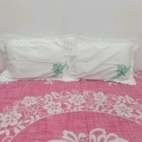 Twokart Hand Embroidery Cushion & Pillow Cover (Pack Of 2, White) (Pillow22) - White, 51×70