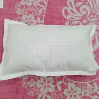 Twokart Plain Cushion & Pillow Cover (Pack Of 2, White, Cotton) (Pillow23) - White, 47×70