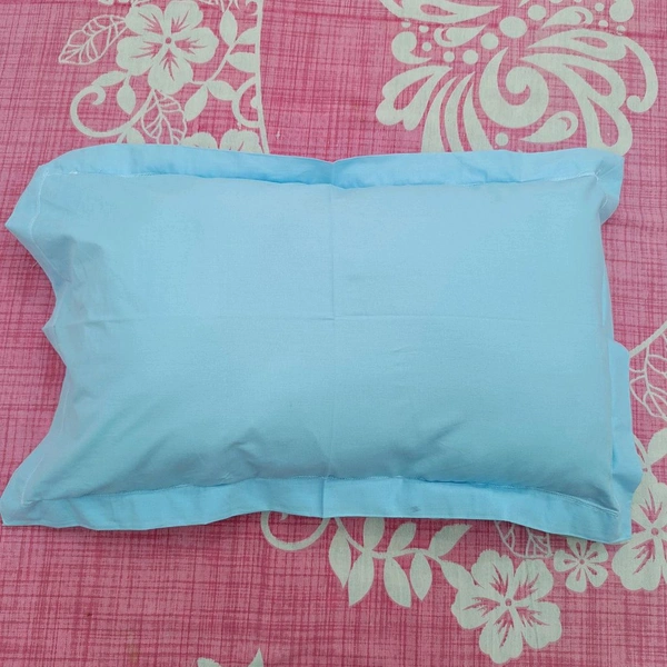 Twokart Plain Cushion & Pillow Cover (Pack Of 2, Light Blue, Cotton) (Pillow24) - 47×70, Royal Blue