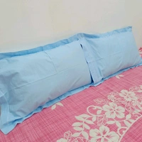 Twokart Plain Cushion & Pillow Cover (Pack Of 2, Light Blue, Cotton) (Pillow24) - 47×70, Royal Blue
