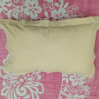 Twokart Plain Cushion & Pillow Cover (Pack Of 2, Cream, Cotton) (Pillow25) - 47×70, Cream