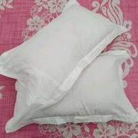 Twokart Plain Cushion & Pillow Cover (Pack Of 2, White, Cotton) (Pillow26) - 47×70, White