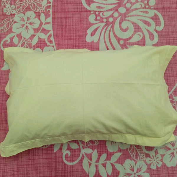 Twokart Plain Cushion & Pillow Cover (Pack Of 2, Light Green, Cotton) (Pillow27) - 47×70, Green
