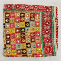 Twokart Cotton Silk Graphic Print Women Dupatta (Multicolor, 2.25) Pack Of 1 , D31 - 2.25, Parsley