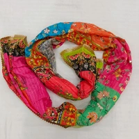 Twokart Cotton Silk Graphic Print Women Dupatta (Multicolor, 2.25) Pack Of 1 , D32 - 2.25, Parsley