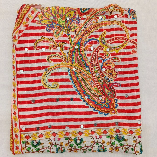 Twokart Cotton Silk Graphic Print Women Dupatta (Multicolor, 2.25) Pack Of 1 , D33 - 2.25, Spring Rain