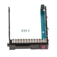 HP 2.5 Inch SAS SATA SSD Tray Caddy (Renewed) - A