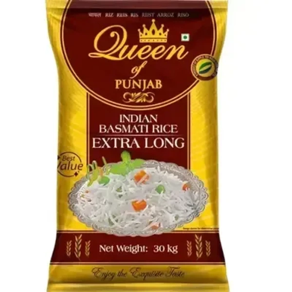 Queen of Punjab Basmati Rice - 30 KG