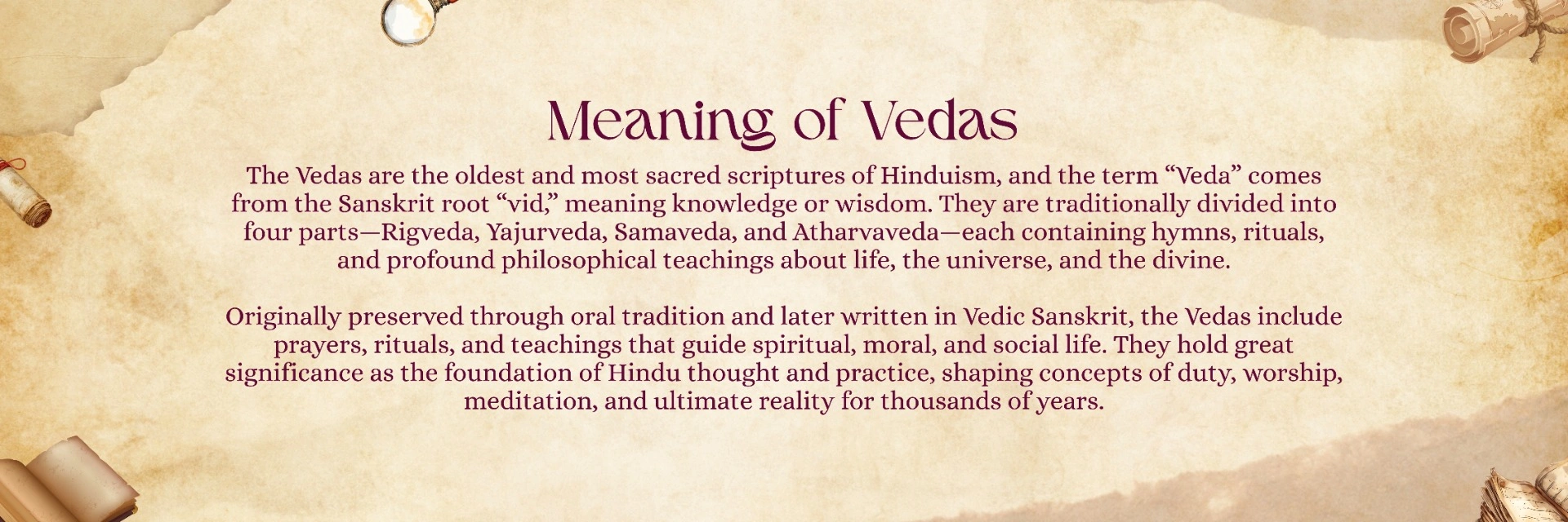 Meaning of Vedas