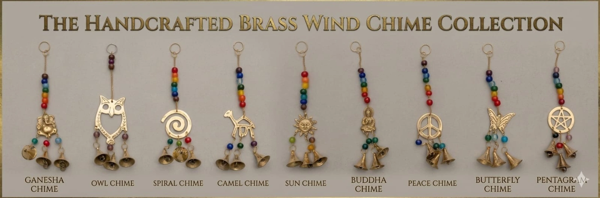 Brass Wind Chime 