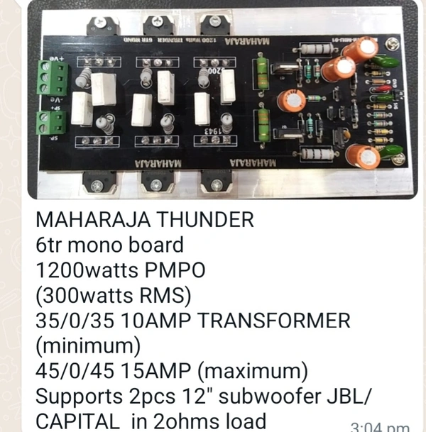 Maharaja 6 Transistor Original 