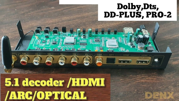Denx  5.1 Hdmi Deocder /optical 