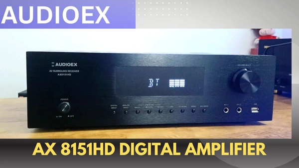 Audioex  Ax 8151HD DIGITAL AV Receiver New Model 