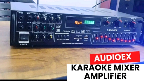 AUDIOEX  Audioex 888BDM STEREO KARAOKE AMPLIFIER  - Black